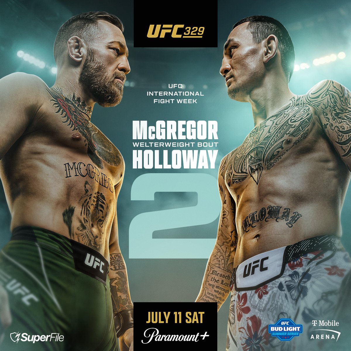 UFC 329: CONOR MCGREGOR VS MAX HOLLOWAY 2