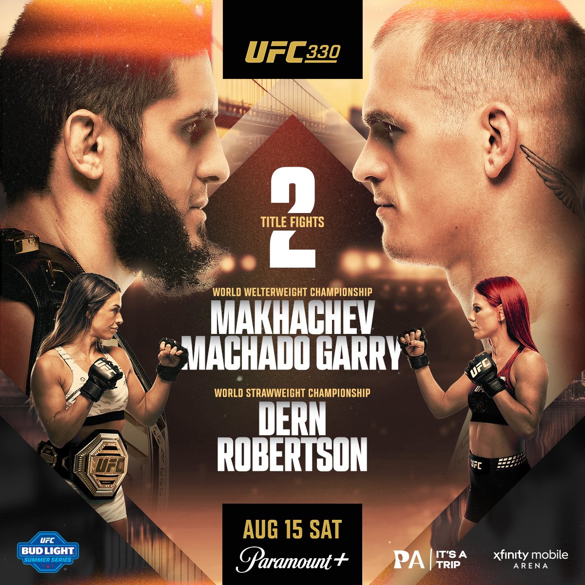 UFC 330: MAKHACHEV VS MACHADO GARRY