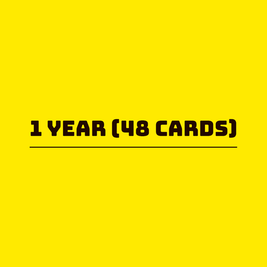 48-CARD / 1-YEAR SUBSCRIPTION