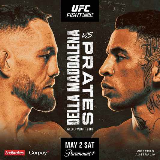 UFC CARD: DELLA MADDALENA VS PRATES