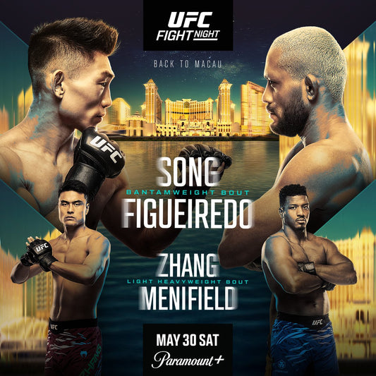UFC CARD: SONG VS FIGUEIREDO