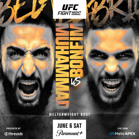 UFC CARD: BELAL VS BONFIM