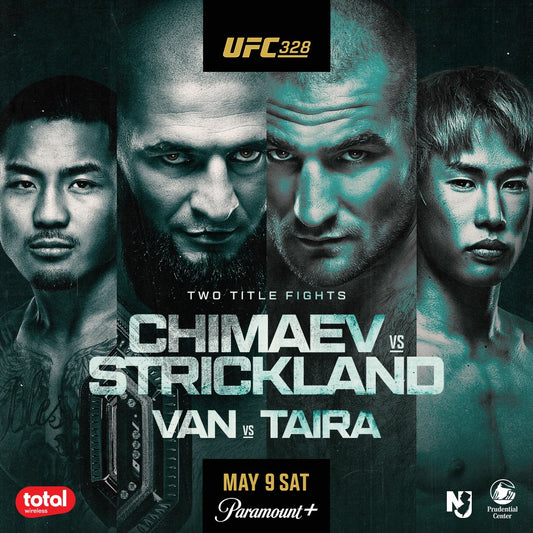 UFC CARD: CHIMAEV VS STRICKLAND